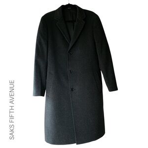 Saks Fifth Avenue Black Coat
